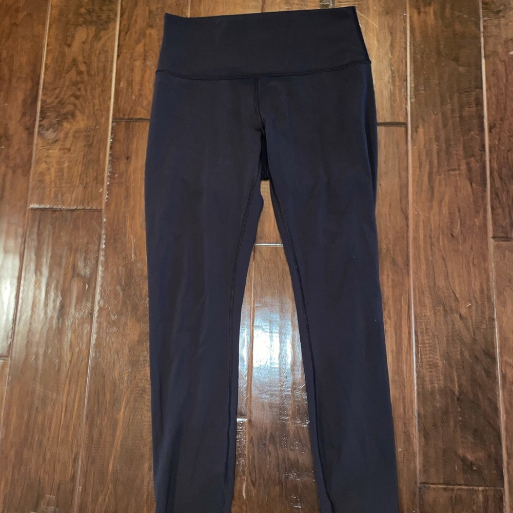 High rise lululemon black leggings
